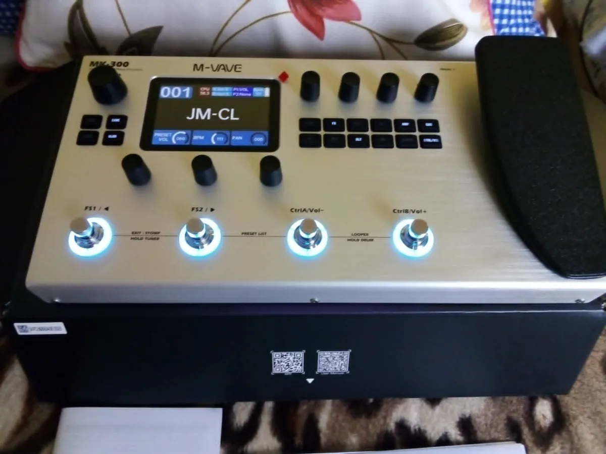 CUVAVE / M-VAVE MK-300 Procesador de efectos múltiples