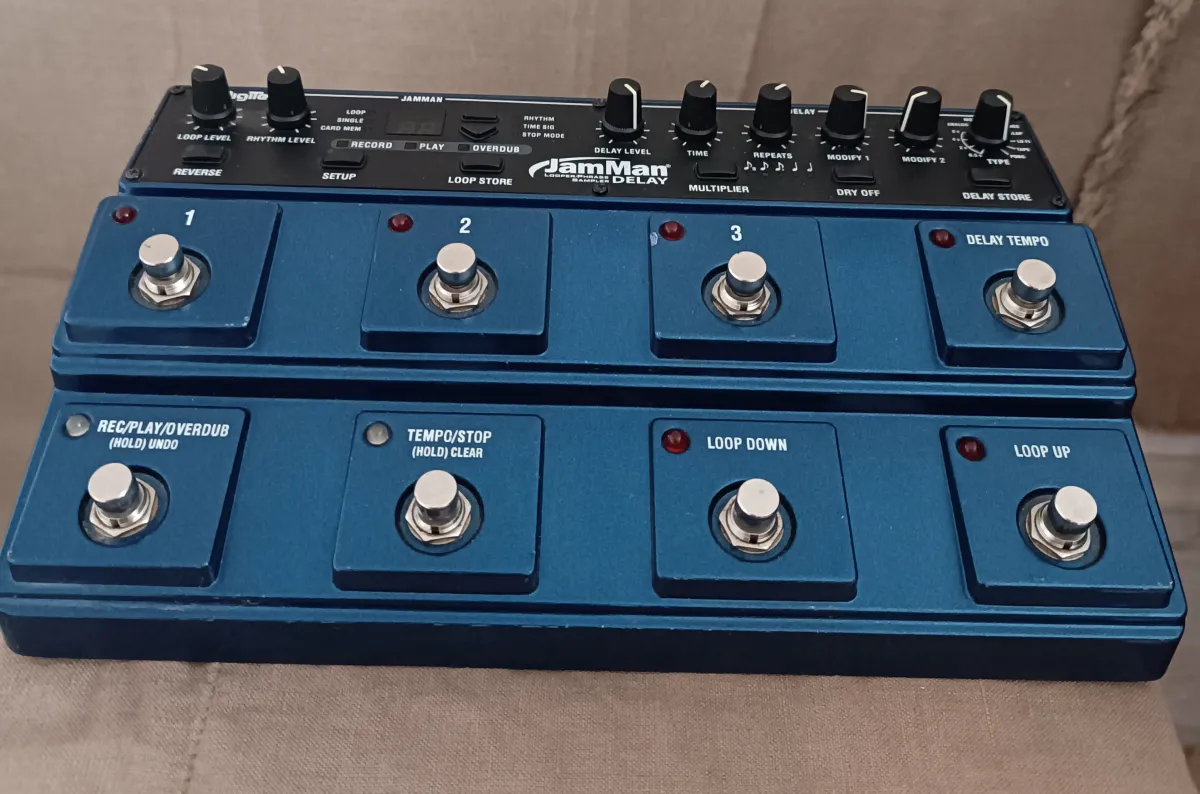 Digitech JamMan Delay Looper Effekt pedál