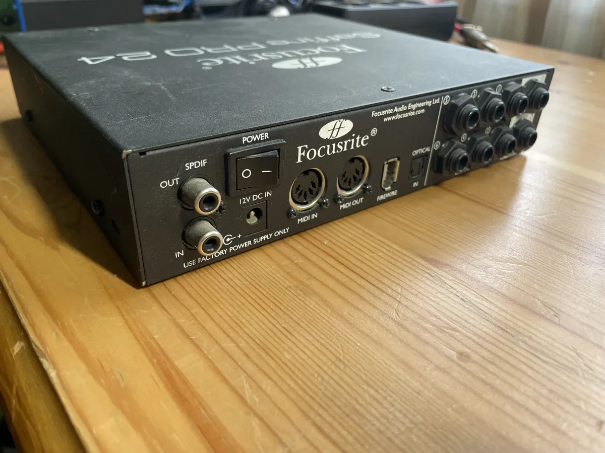 Focusrite Saffire Pro24 Zvuková karta