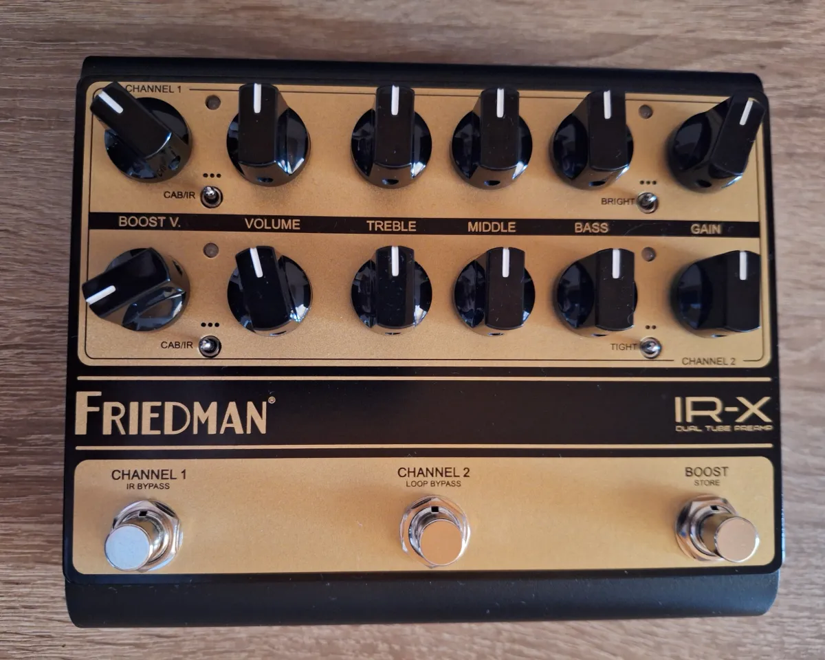 Friedman IR-X Dual Tube Preamp Preamplificador de tubo