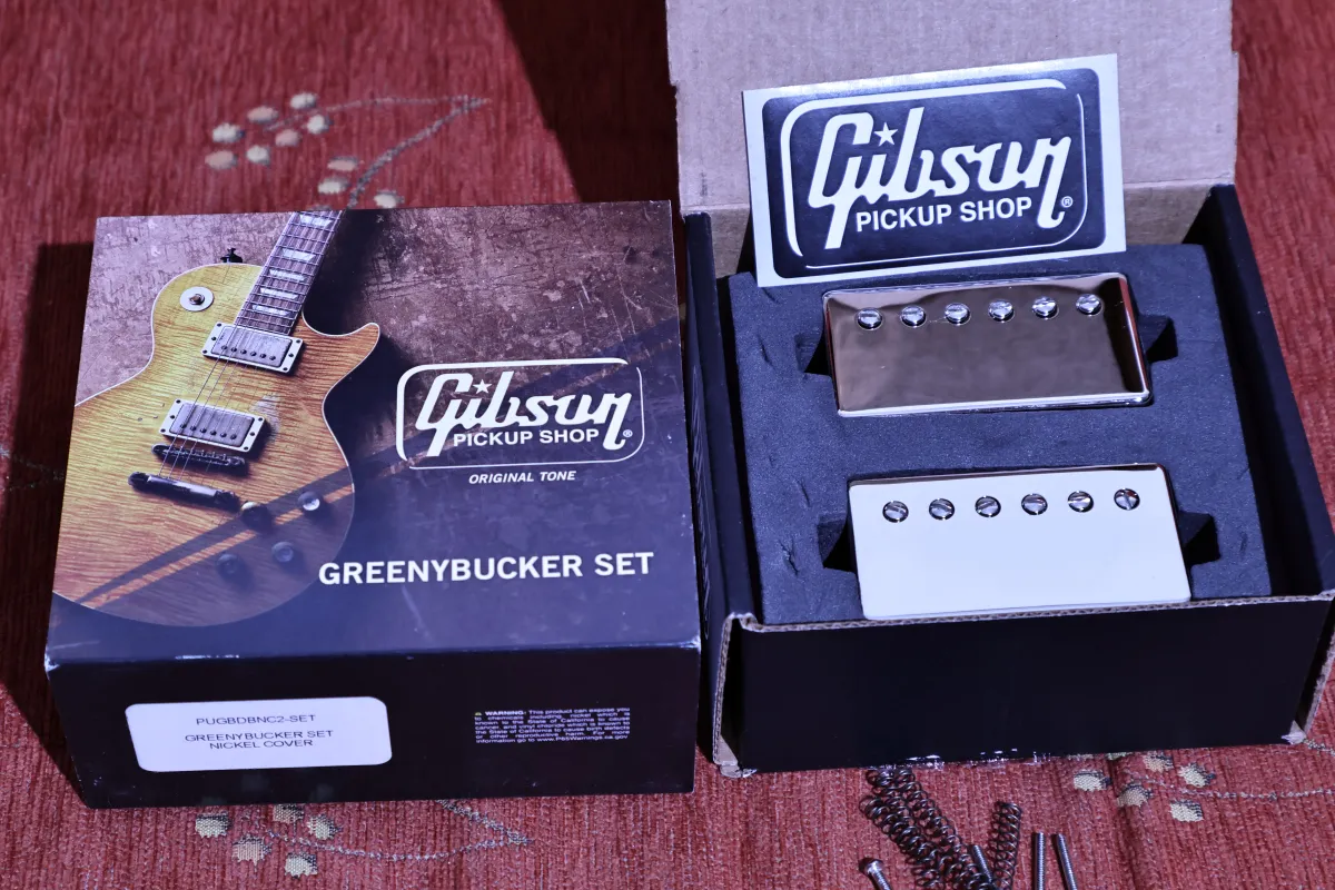 Gibson Greenybucker Set de pastillas