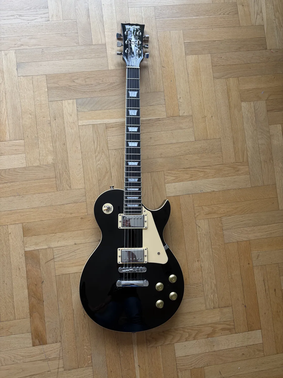 Harley-Benton SC-400 SBK Elektromos gitár
