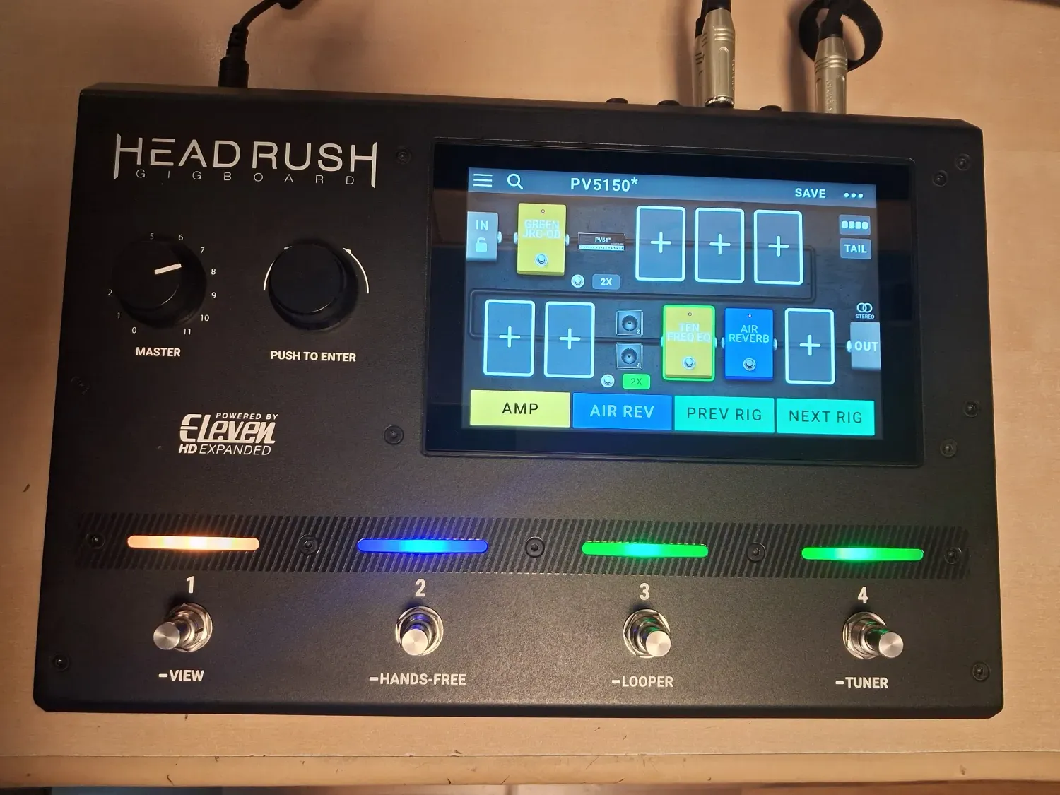 Headrush Gigboard Multieffekt