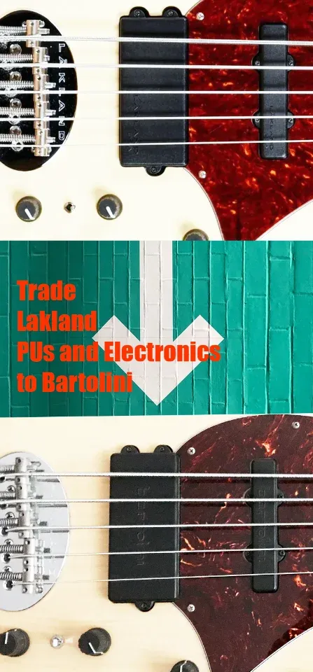 Lakland 55-94 pickups & electronics Bass guitar pickup