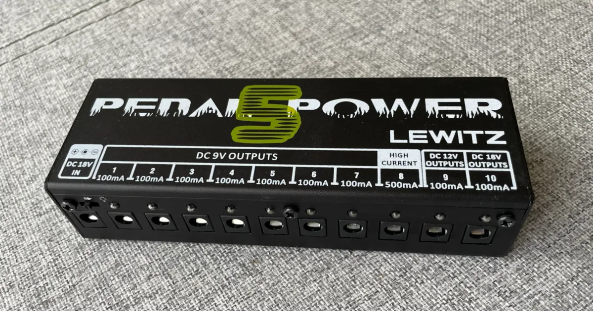 LEWITZ Pedal Power5 Adaptador