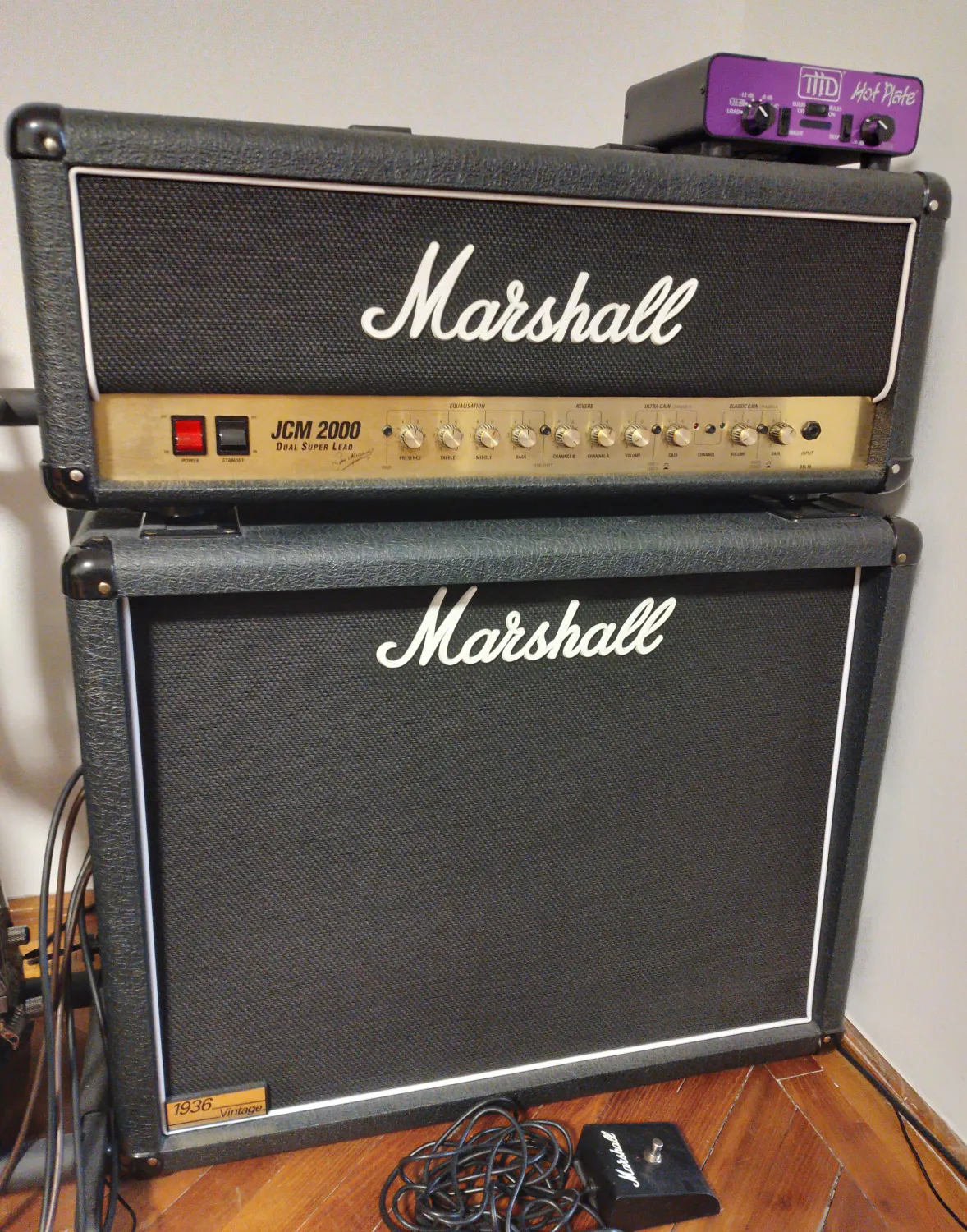 Marshall DSL 50 + 1936V +THD amplificador a válvulas