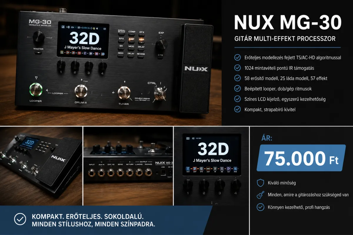 Nux MG-30 Multi-effect