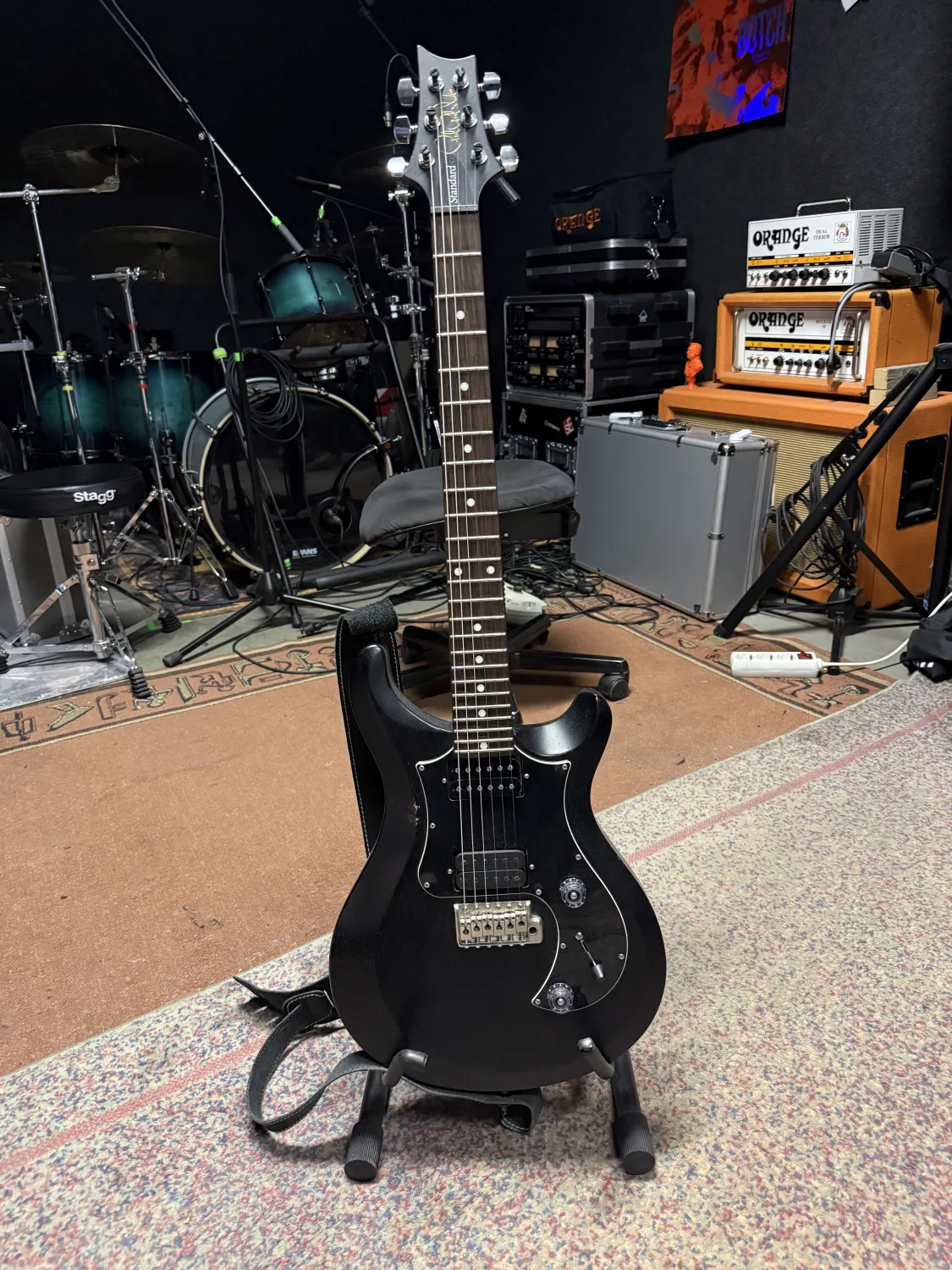 Paul Reed Smith S2 Standard 24 Satin Black Guitarra eléctrica
