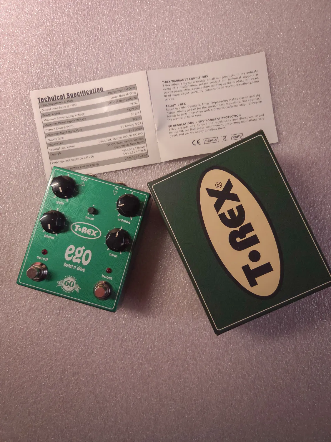 T-Rex Ego Drive Effekt