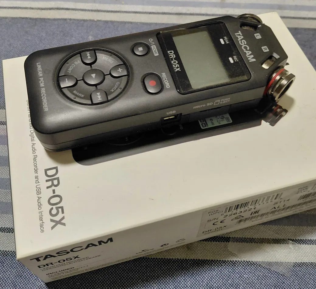 Tascam DR-05X Digitális felvevő
