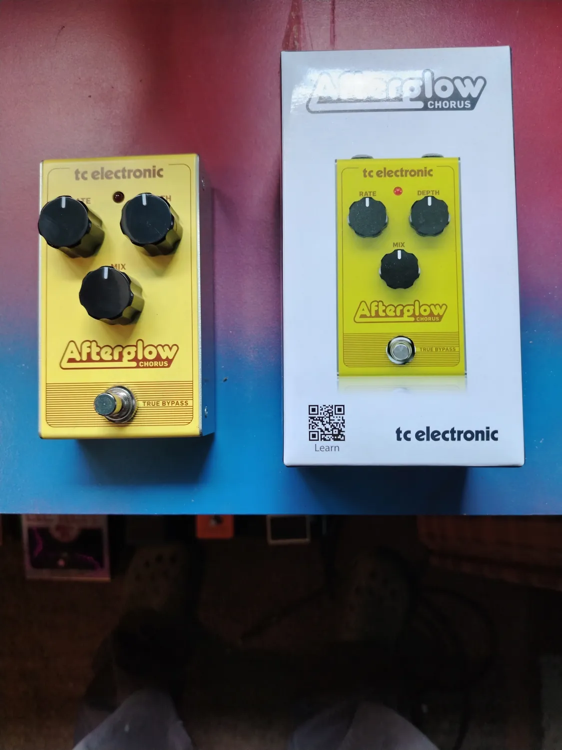 TC Electronic Afterglow Chorus Effect pedal