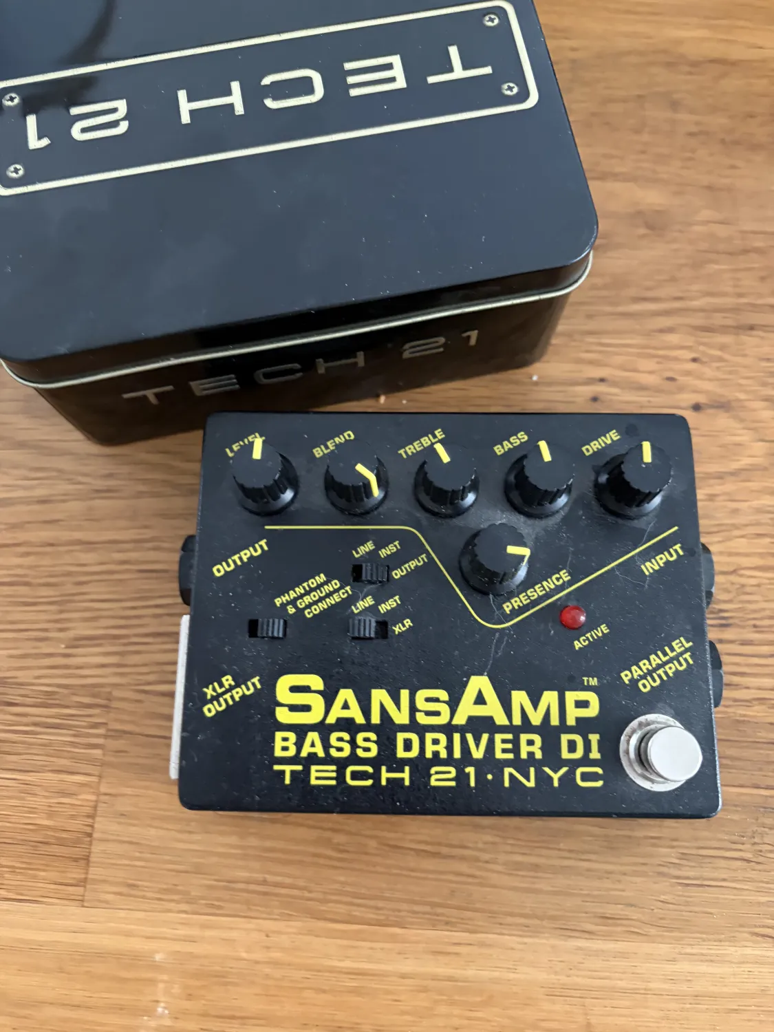 TECH 21 Sansamp Bass Driver Basspedal