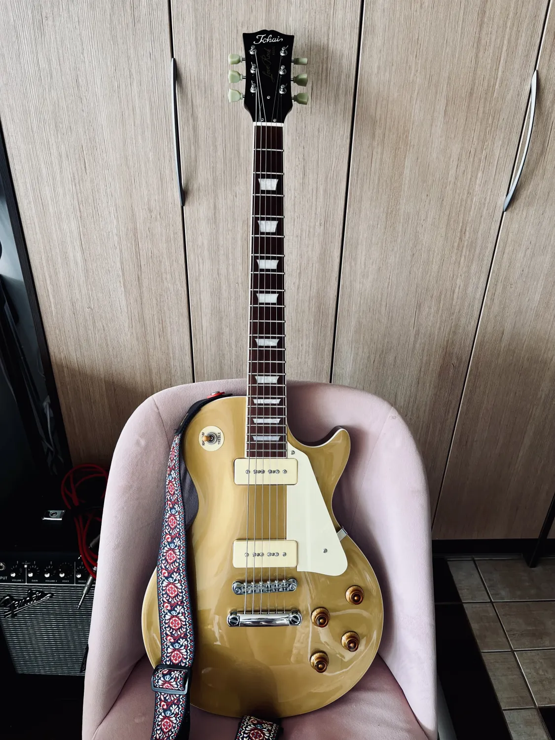 Tokai Les Paul - Gold Top P90 Elektrická gitara