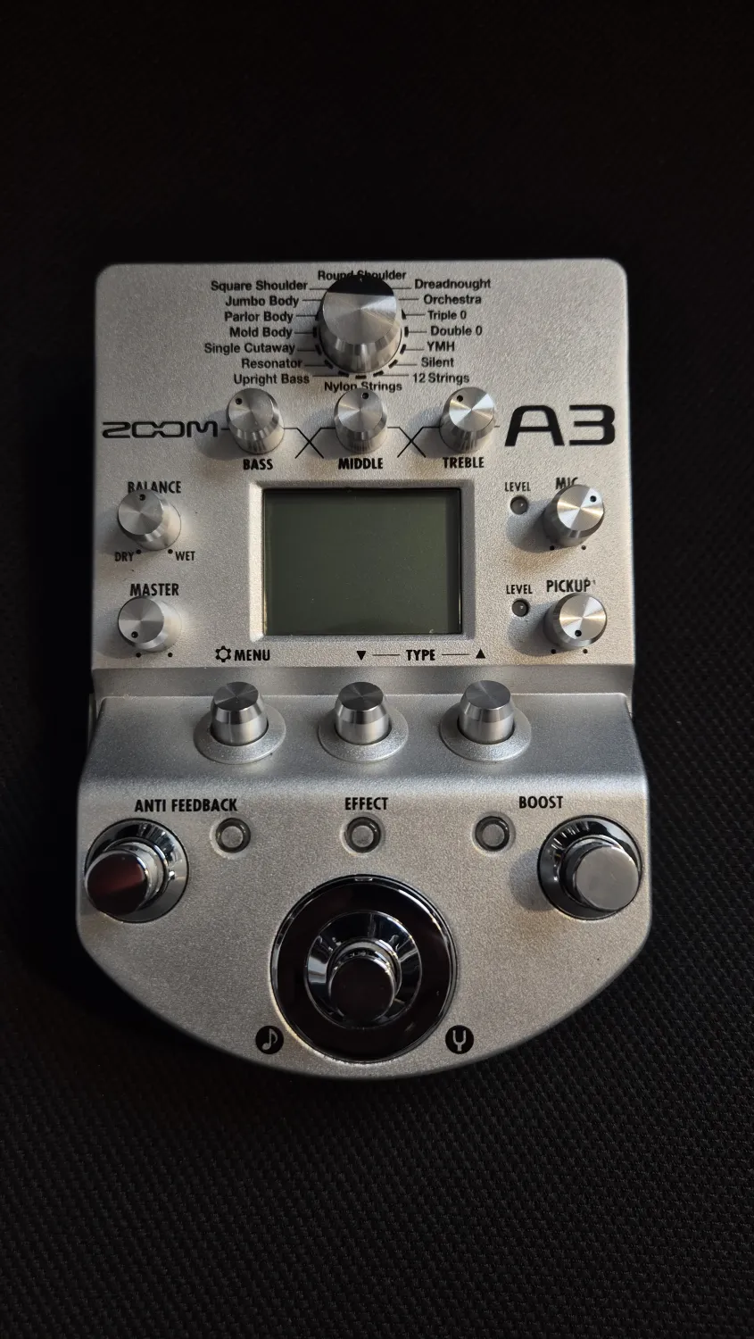 Zoom A3 Multieffekt