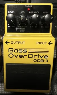 BOSS Bass Over Drive ODB-3 Bass guitar effect pedal - Sinyamester [Today, 1:13 pm]