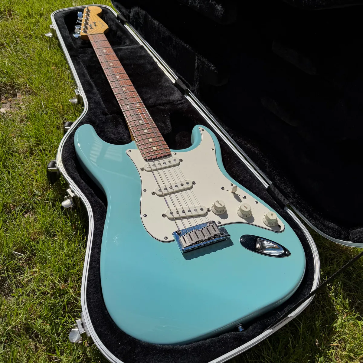 Fender 1996 American Standard Sonic Blue RARE Electric guitar