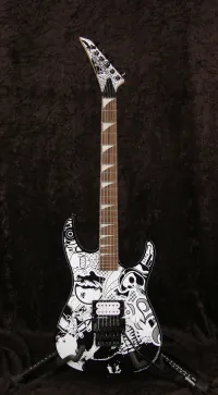 Jackson X Dinky DK1H Scull Kaos