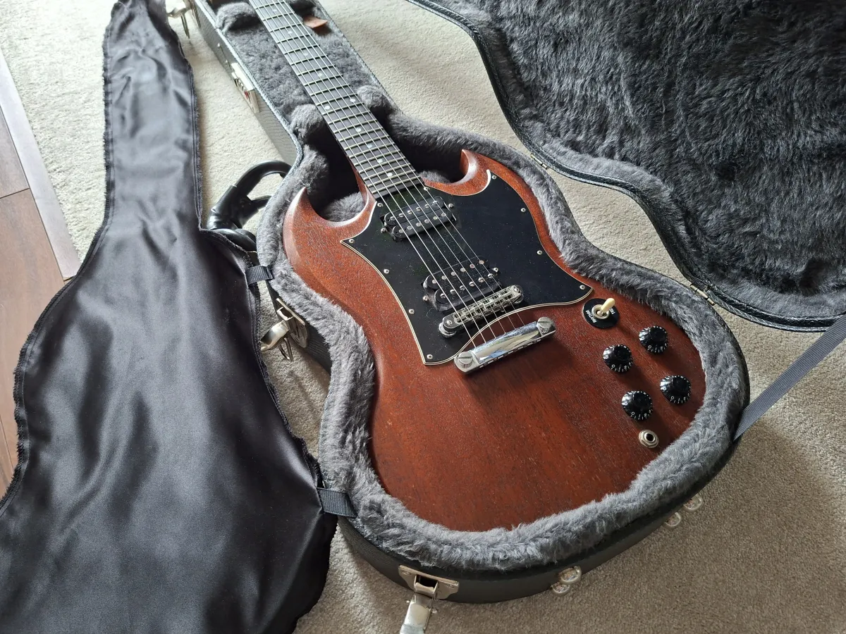 Gibson SG Special Faded Worn Brown Elektromos gitár