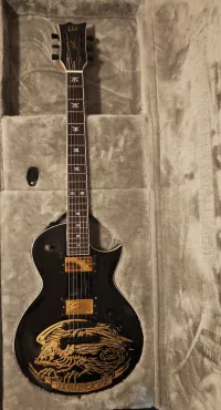 LTD WA-WARBIRD Black with Graphic