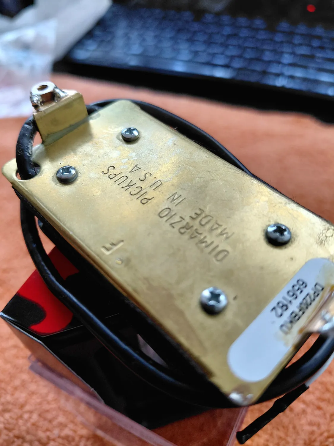 DiMarzio D Activator Bridge F-spaced DP-220 Hangszedő