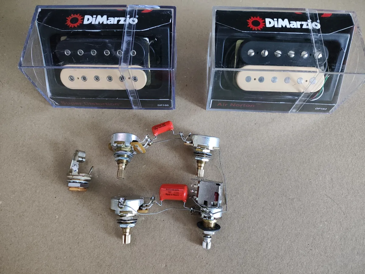 DiMarzio DP100BC Super Distortion és DP193BC Air Norton Hangszedő szett
