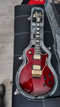 Epiphone Alex Lifeson Les Paul Custom Axcess Ruby