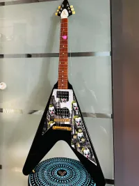 Gibson Flying V Ebony Elektromos gitár