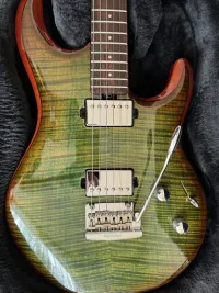 Music Man LUKEIII  HH Luscious Green Flame Elektromos gitár - Árpi [Ma, 08:49]