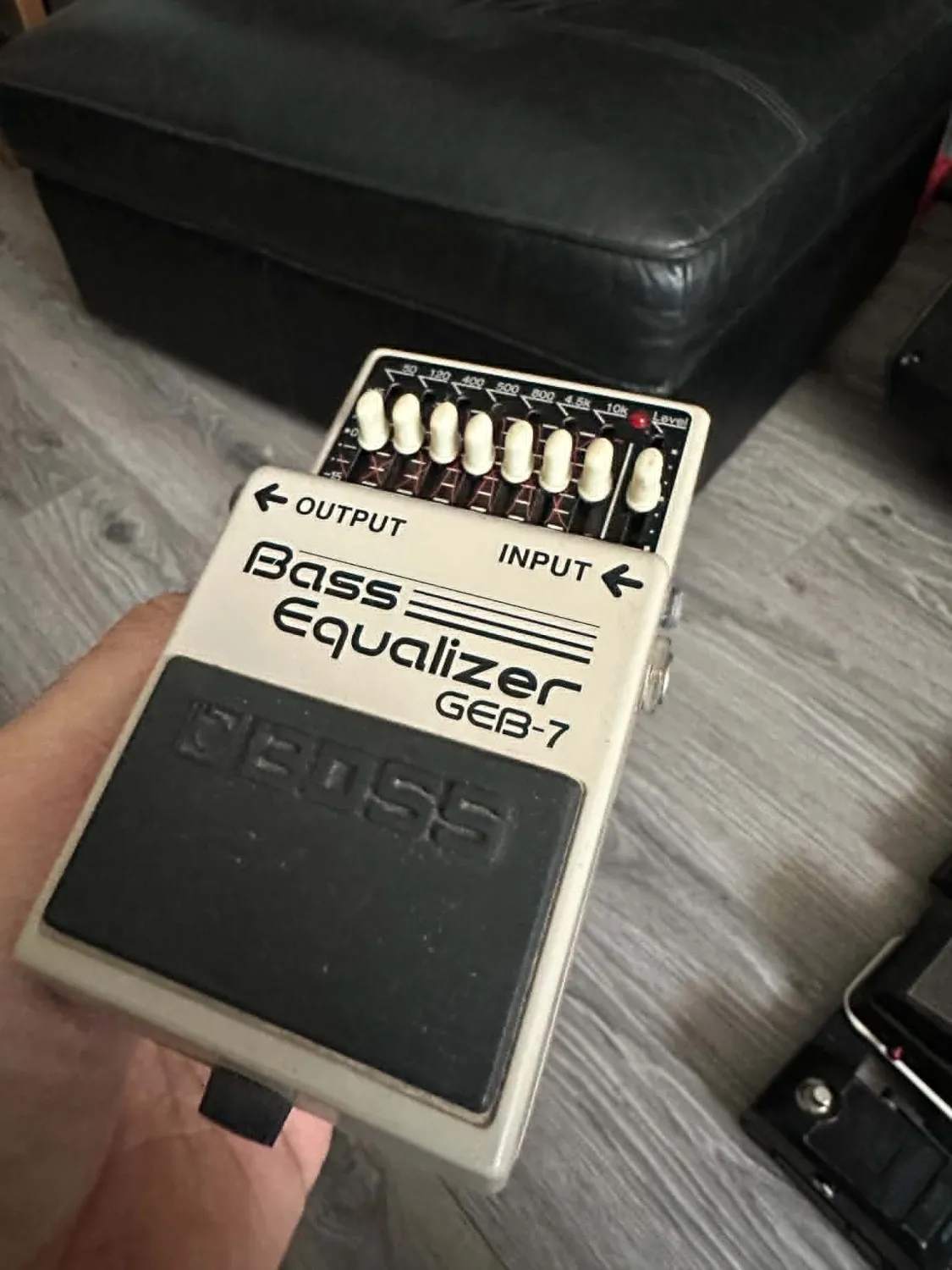 BOSS GEB 7 bass eq Basszus pedál