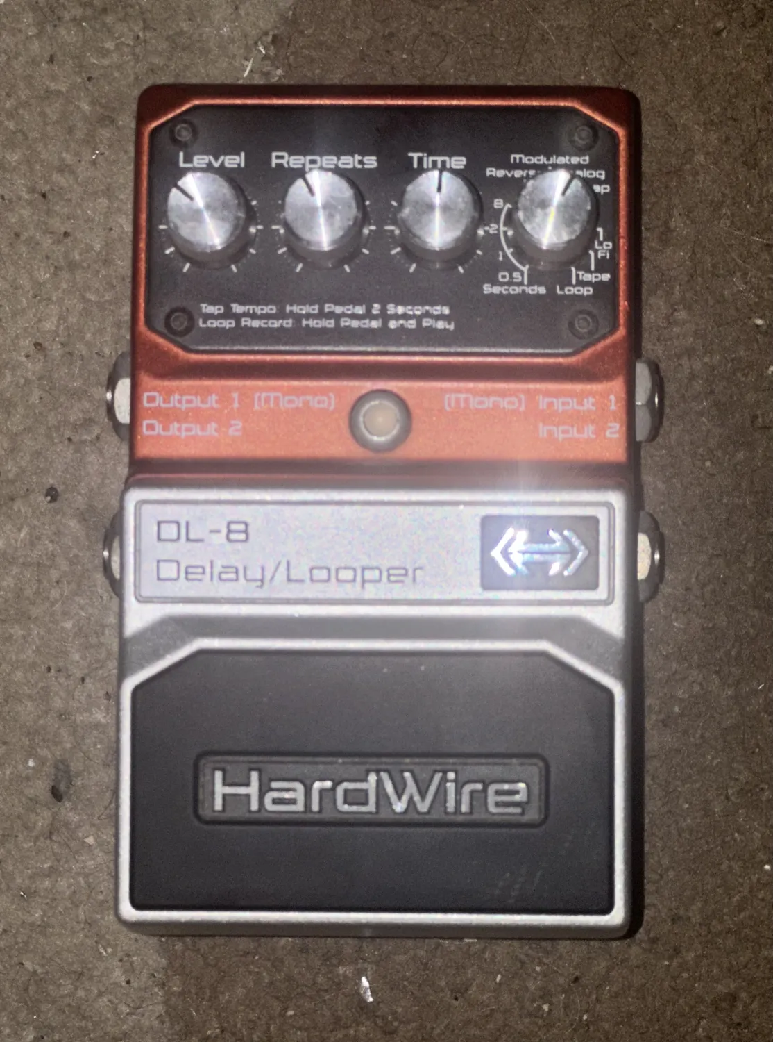 Digitech HardWire DL-8 DelayLooper Effekt pedál