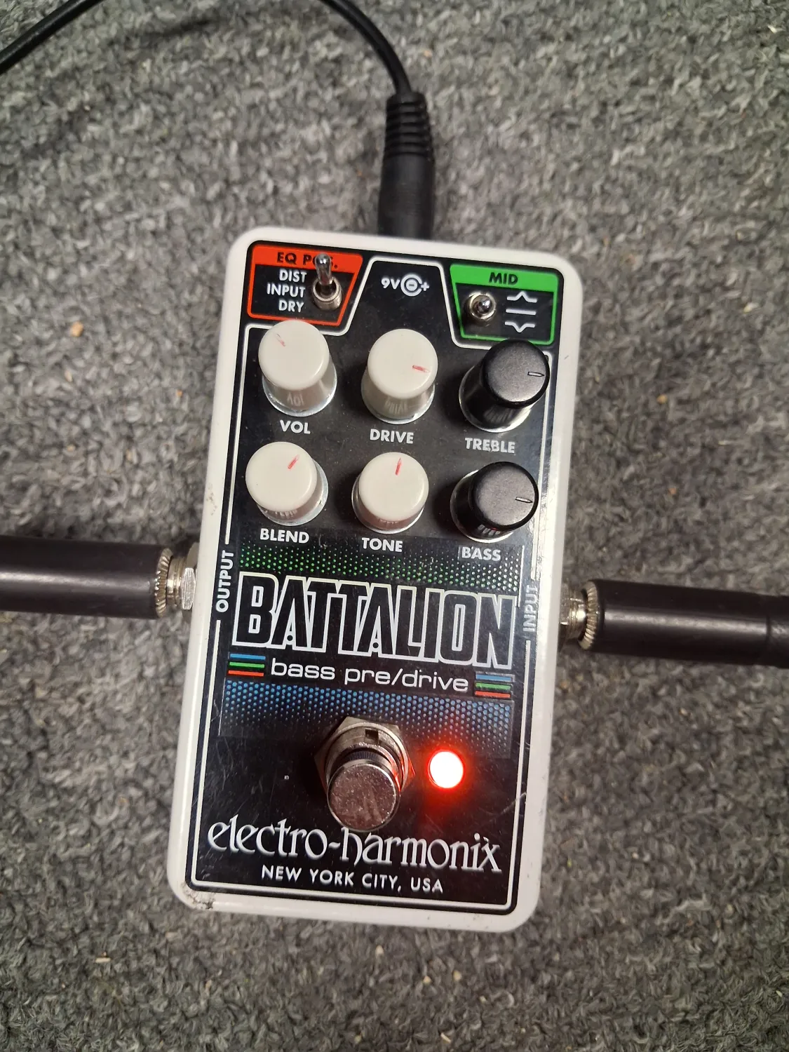 Electro Harmonix Nano Battalion Basszus pedál