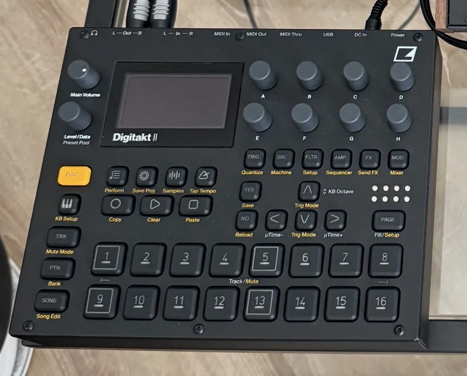 Elektron Digitakt II Sampler