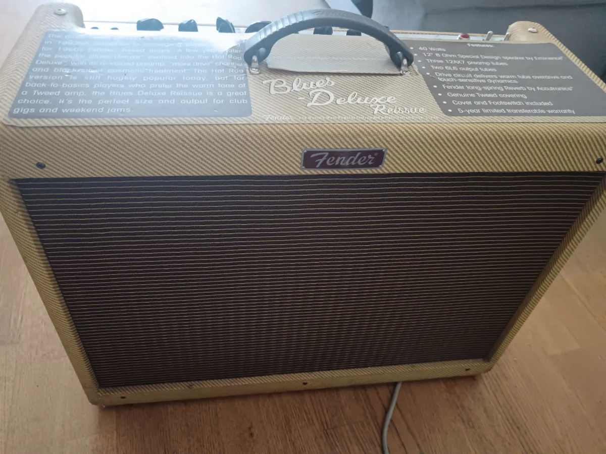Fender Blues deluxe reissue elektrónkový zosilňovač
