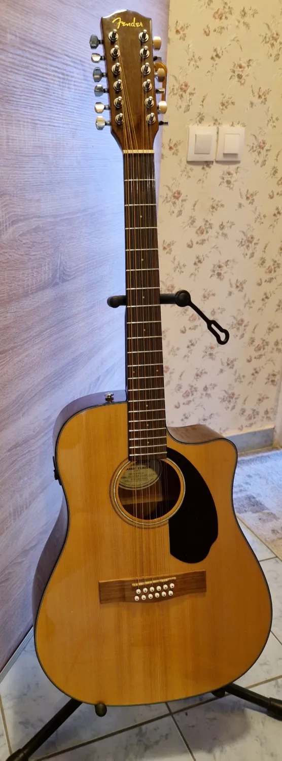 Fender CD-60SCE 12 12-string elektro-akustische Gitarre