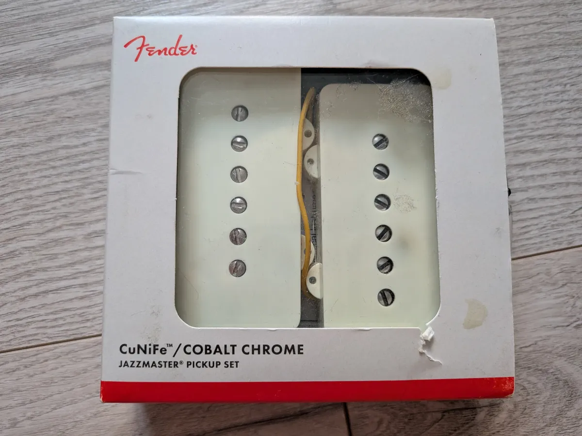 Fender Cunife Wide Range Jazzmaster Pickup Set Vintage Wh Hangszedő szett