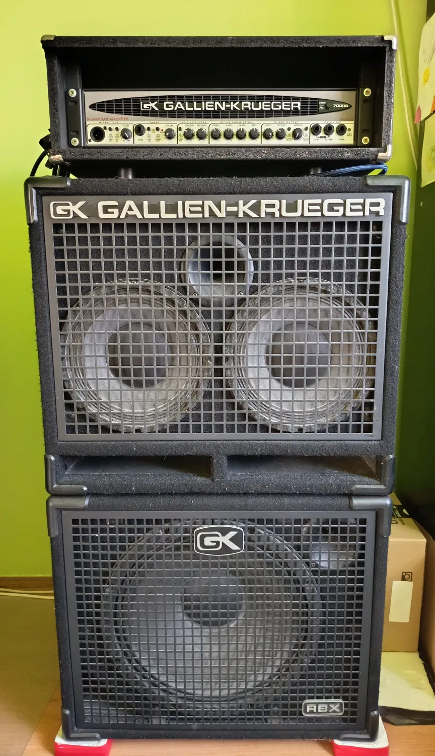 Gallien-Krueger 700RB-Mark II, RBH210,RBX150 Basszus fej és láda