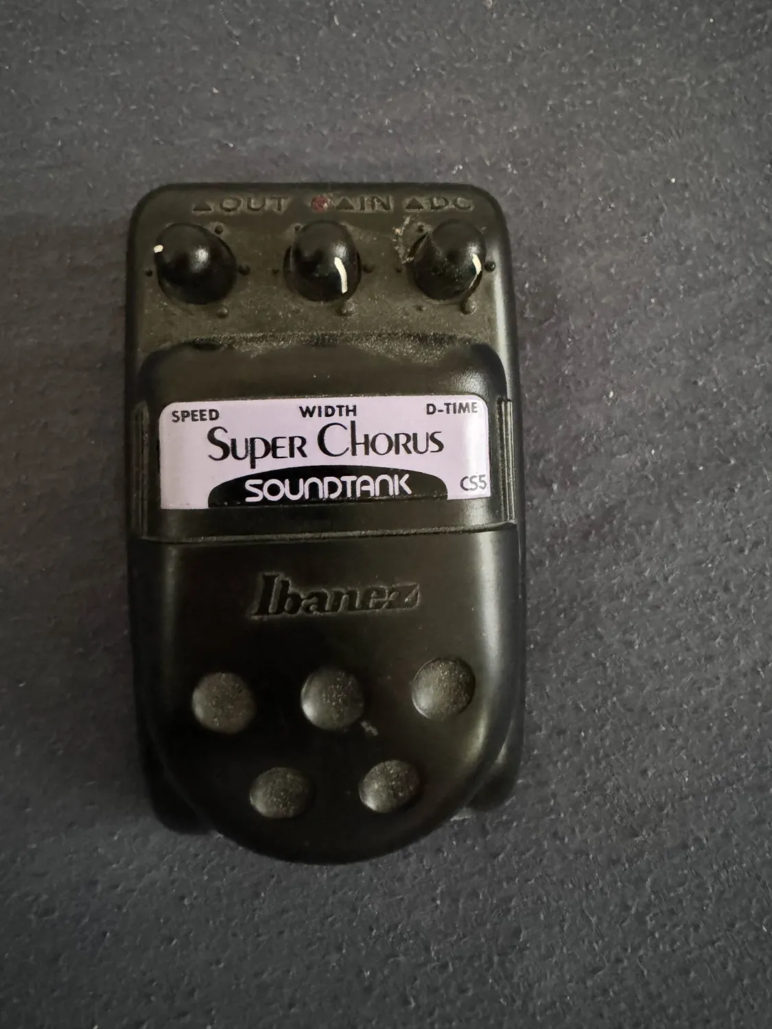Ibanez Soundtank Super Chorus CS5 Made in Japan Effekt pedál
