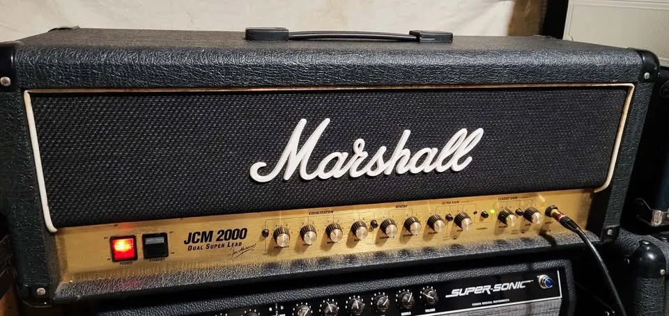 Marshall JCM 2000 DSL 50 fej Made in England Új csövek Guitar amplifier