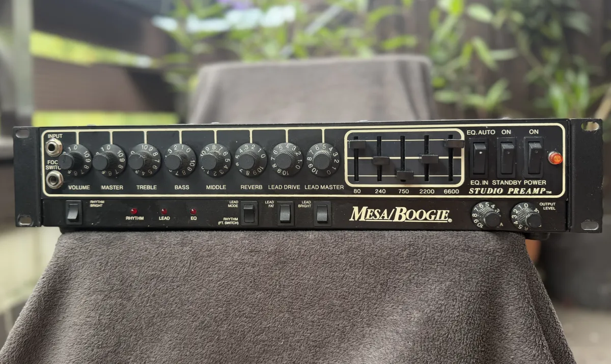 Mesa Boogie Studio Preamp 1989 Lampový predzosilňovač
