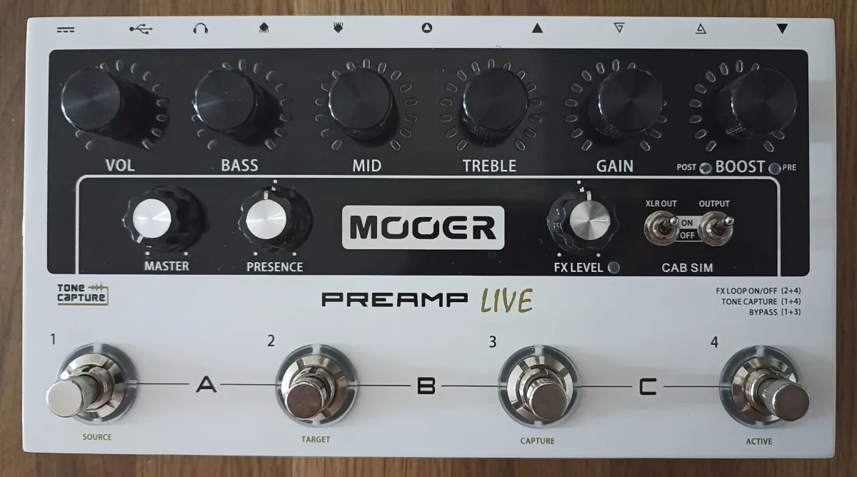 Mooer  Vorverstärkerpedal