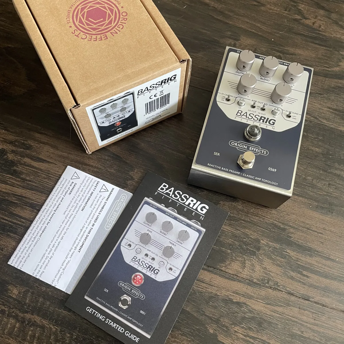 Origin Effects BassRig Fifteen B15 Basszus pedál