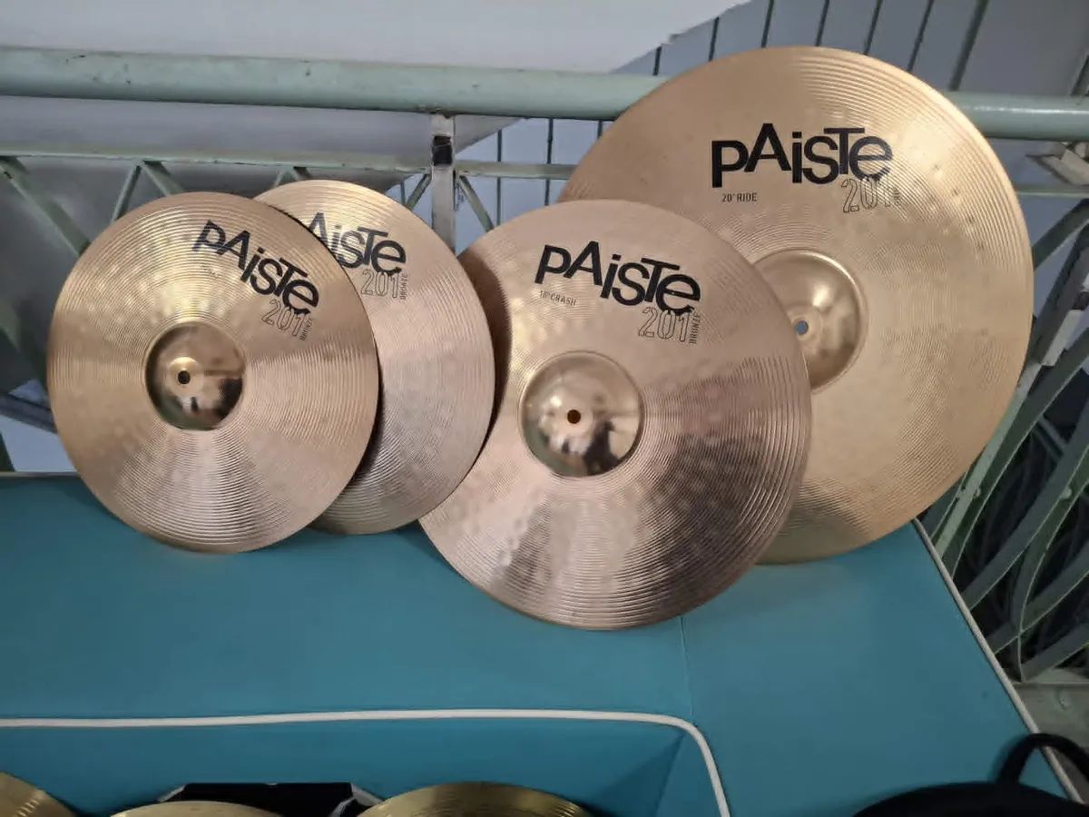 Paiste 201 + tok Tschinelle Sett