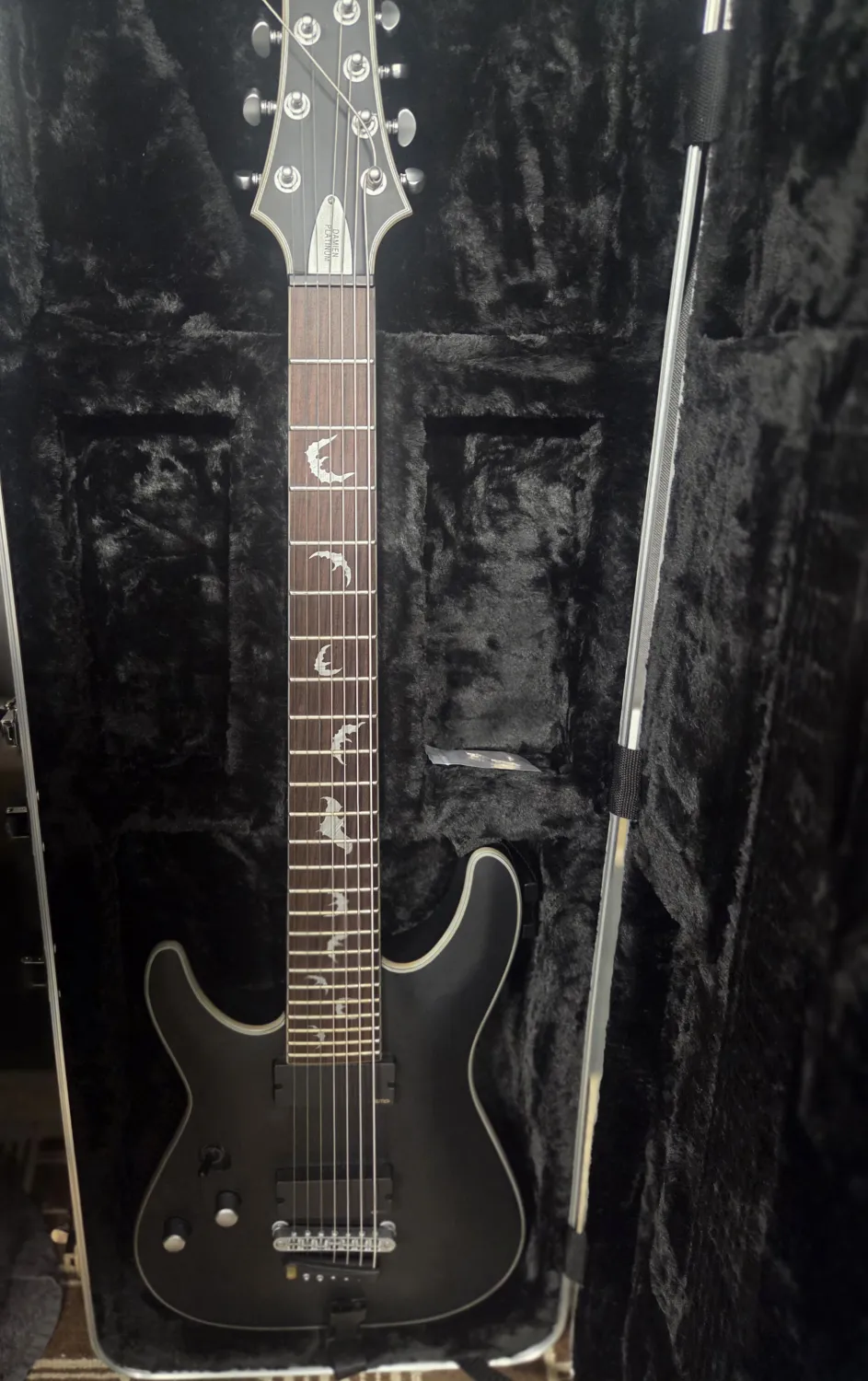 Schecter DAMIEN 7 PLATINUM Linkshänder E-Gitarre
