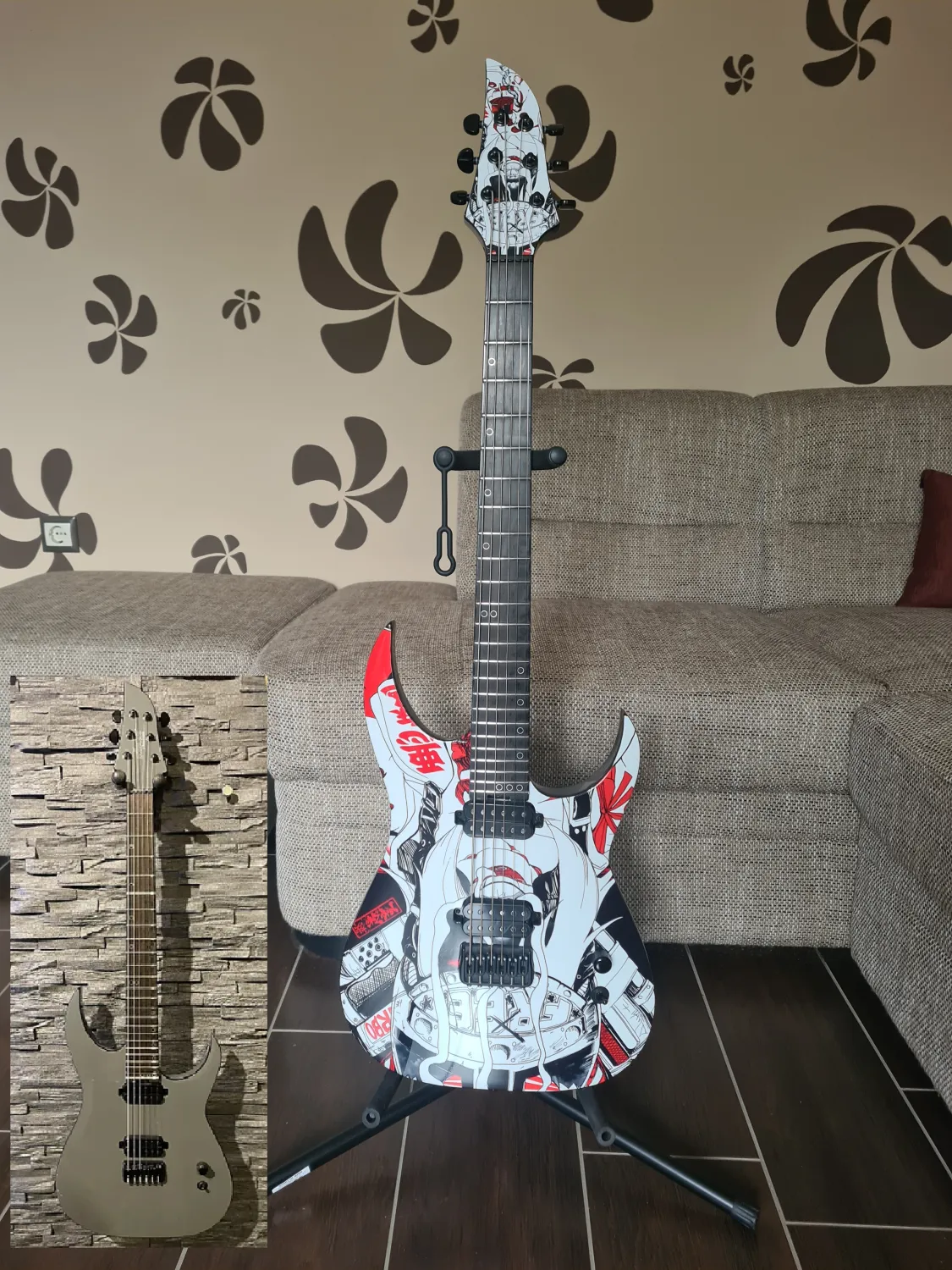 Schecter Keith Merrow KM-6 Mk-III Hybrid Telesto Grey Elektromos gitár