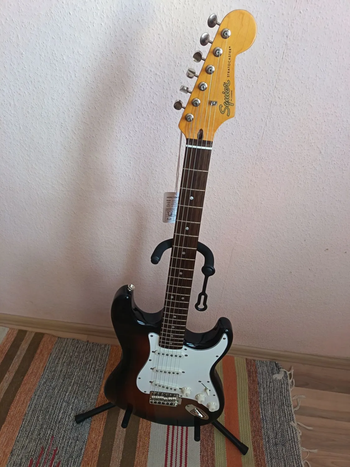 Squier Classic Vibe 60s Stratocaster Sunburst Lead Gitarre