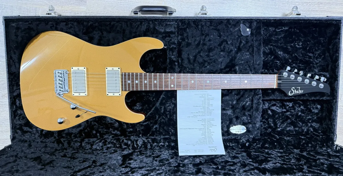 Suhr Pete Thorn SS Standard Goldtop 2022 Elektrická gitara