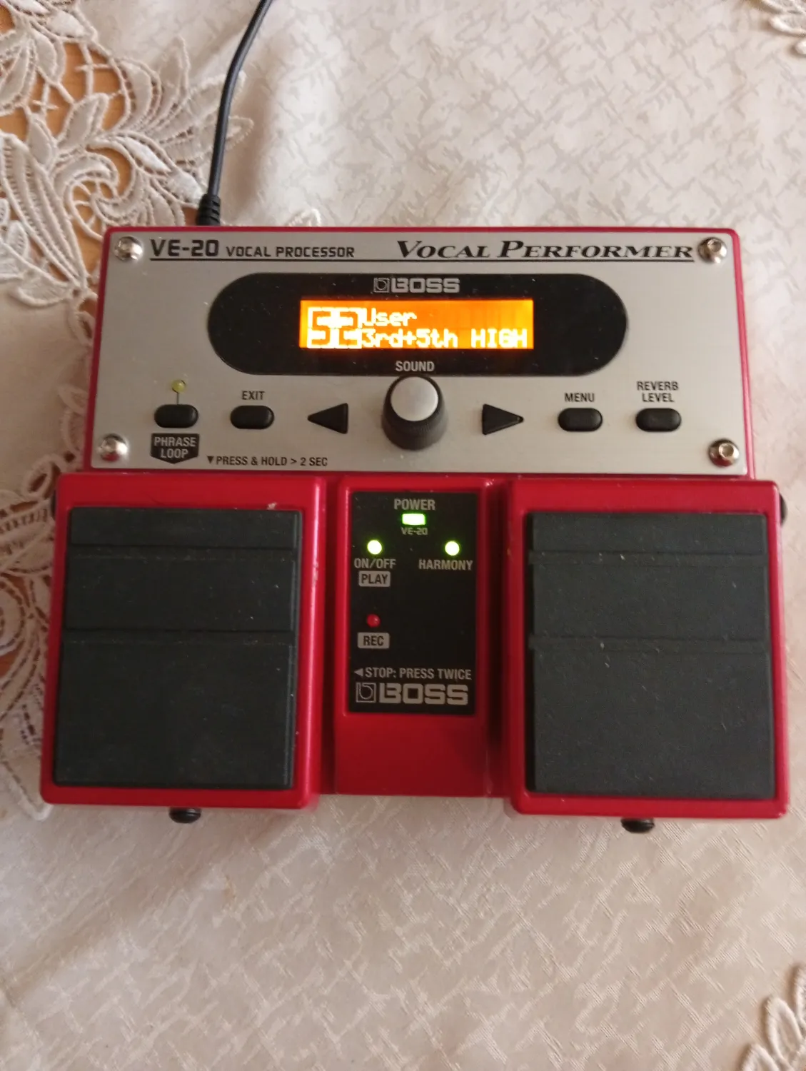 BOSS VE-20 Multieffekt processzor