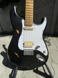 Jet JS-800 RELIC BK Elektromos gitár