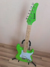 Kramer Focus VT-211S Neon Green Szólógitár