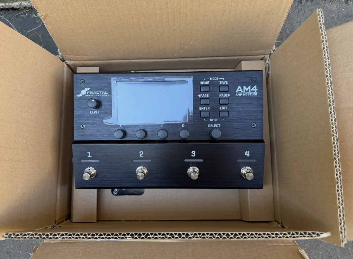 Fractal audio AM4 Multieffekt